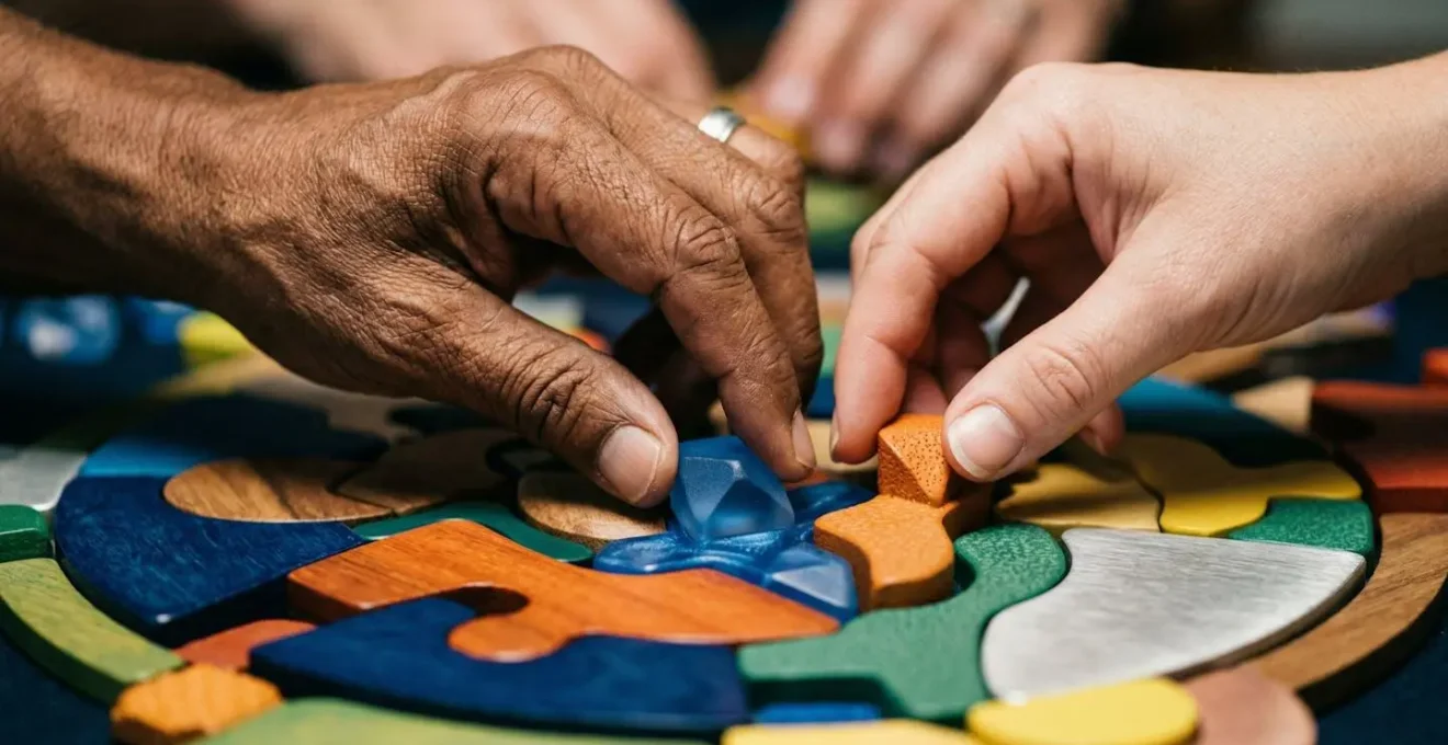 Équipe participant à un atelier ludique de développement des compétences relationnelles
