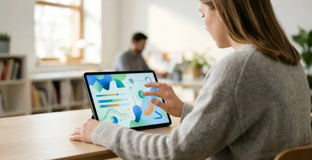 Comparaison visuelle entre une interface Moodle standard et une interface optimisée avec thème premium